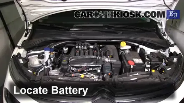 2017 Citroen C3 PureTech 1.2L 3 Cyl. Batterie Début de saut